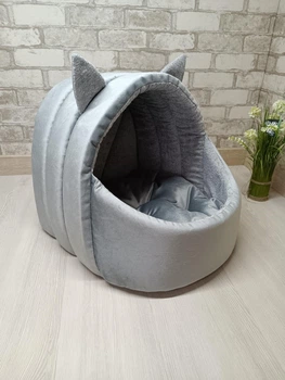 Будинок лежанка для котів та собак Animals_joy Кошик М 46*42 см(081)
