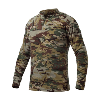 Флисовая тактическая кофта Ukrarmor Garrison Fleece Multicam. Temperature control, polyester L