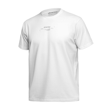 Футболка Basic Military Ukrarmor T-Shirt из коллекции NAME. Cottone/Elastane, белый XL