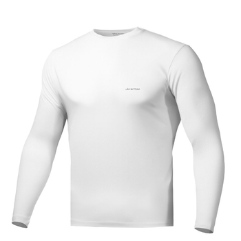 Кофта-лонгслив Ukrarmor Pulse Longsleeve. Cotton and Elastane. Белый M