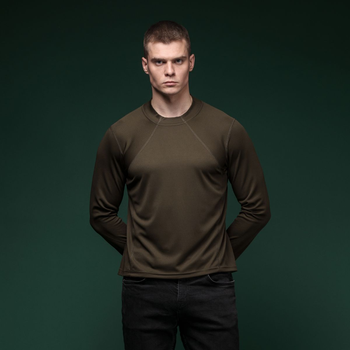 Тактическая рубашка Base Ukrarmor Combat Shirt с длинным рукавом. Олива M