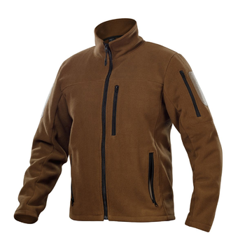 Флисовая кофта Ukrarmor Patrol Pullover Fleece Coyote. Polyester, windproof (300886/XXL)