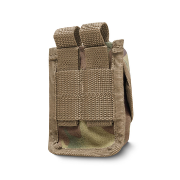 Подсумок под гранату. Ukrarmor Крепление Molle. Cordura 500D. Мультикам 10 × 9 × 6 см