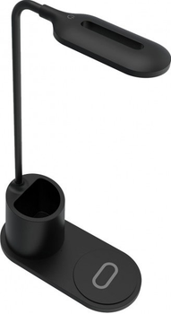 Lampka biurkowa Rebeltec W600 czarna (RBLAKT00012)