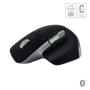 Мышка Logitech MX Master 3S For Mac Performance Wireless Space (910-006571)[11282]