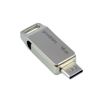 Флеш память флешка Flash GoodRAM 16GB USB 3.2 ODA3 Metal Retail (ODA3-0160S0R11)