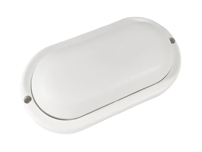 Светильник LED 8W овал белый 220-240V 600LM 6500K IP65 "Атлас" ЭКО (160x85x35mm) "LEMANSO" LM32010