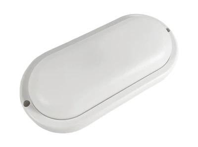 Светильник LED 15W овал белый 220-240V 1125LM 6500K IP65 "Атлас" ЭКО (195x95x35mm) "LEMANSO" LM32012