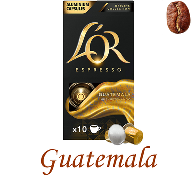 Кава в капсулах Nespresso L'OR Pure Origins Guatemala 10 капсул