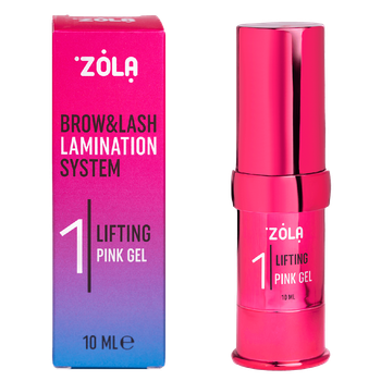 Склад для ламінування 01 Lifting Pink Gel Color Lab Zola 10мл