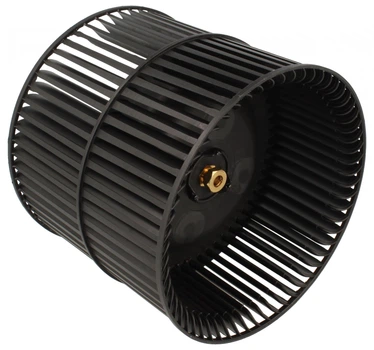 Крыльчатка для вытяжки D=150mm H=131mm d вала=6mm (против час., под гайку) GORENJE черный (565197)