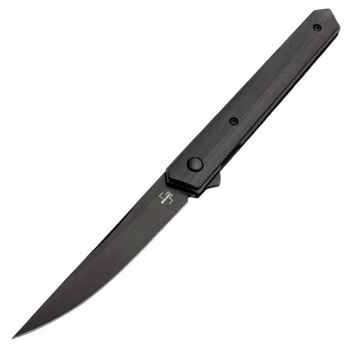 Ніж складання Boker Plus Kwaiken Air All Black, G10 (довжина 213 мм, лезо 90 мм, чорне), чорний