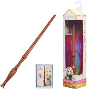 Różdżka Spin Master Czarodziejski Świat Harry Potter Luna Lovegood z kartą zaklęcia (0778988399248)