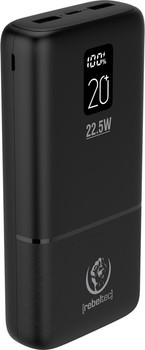 УМБ Rebeltec P20 LCDPD 20000 mAh Black (RBLAKT00022)