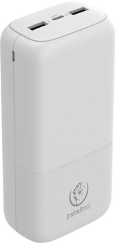 Powerbank Rebeltec P30 30000 mAh White (RBLAKT00020)