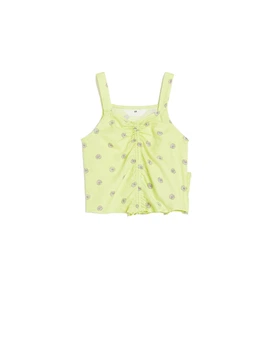 Топ H&M 1126294П 152см салатовий ромашки