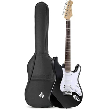 Электрогитара DONNER DST-100 Black + Чехол