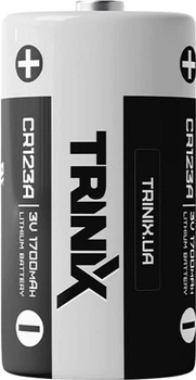 Батарейка TriniX CR123A 3V LiMnO2 1700mAh (28-00033)