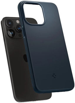 Панель Spigen Thin Fit для iPhone 15 Pro Max Metal Slate (8809896748957)