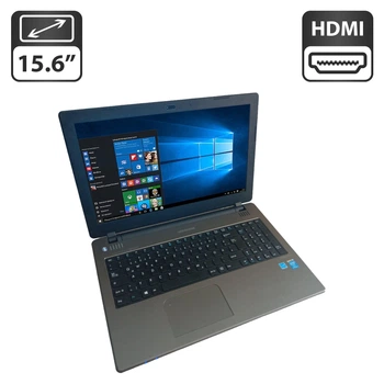 Ноутбук Medion Akoya E6240 / 15.6" (1366x768) TN / Intel Pentium N3540 (4 ядра по 2.16 - 2.66 GHz) / 4 GB DDR3 / 128 GB SSD / Intel HD Graphics / WebCam / DVD-ROM б/в