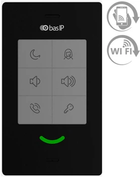 IP Видеодомофон Bas-IP SP-03F Wi-Fi Black