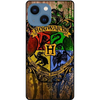Силиконовый бампер чехол Candy для Iphone 14 Plus с рисунком Hogwarts Хогвартс Гарри Поттер Harry Potter