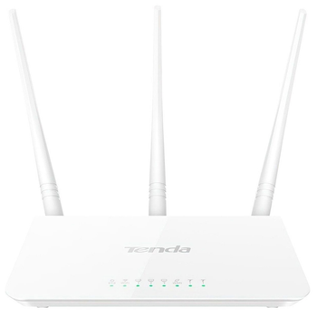 Wi-Fi Роутер Tenda F3 (N300, 1*Wan, 3*Lan, 3 антени по 5дБи)