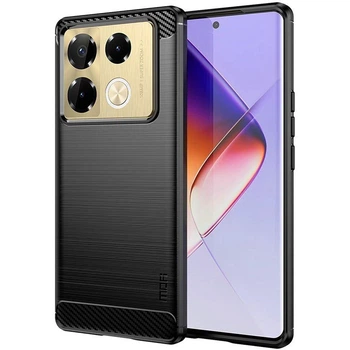 Противоударный чехол Fashion Case Urban для Infinix Note 40 Pro 4G Черный
