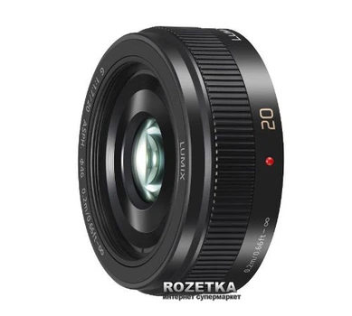 Panasonic Micro 4/3 Lens 20mm F1.7 ASPH Metal Body Black (H-H020AE-K)