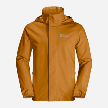 Kurtka wiatrówka męska Jack Wolfskin Stormy Point 2L Jkt M 1111142_M0043 3XL Pomarańczowa (4064886342667)