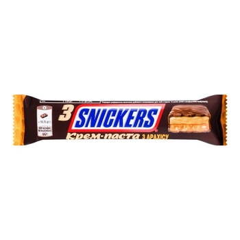 Батончик Snickers Creamy с арахисовым маслом 54,75 г (5900951310546)