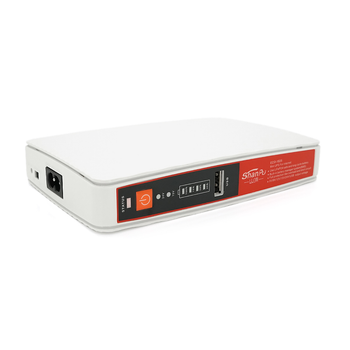 ИБП для роутеров/коммутаторов 18 Вт Voltronic ECO-1825 USB-5V, DC-5V/9/12V, POE-15/24V, 1/2A, 8000mAh. Бесперебойник для WI-Fi UPS для роутера