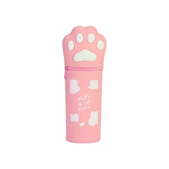 Пенал мягкий MAXI, 1 отделение, на молнии, розовый (H-9339-pink)