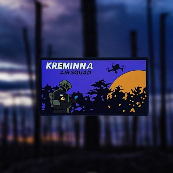 Пвх Патч "KREMINNA air squad"