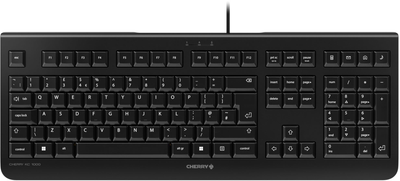 Клавіатура дротова Cherry KC 1000 USB UK Black (JK-0800GB-2)