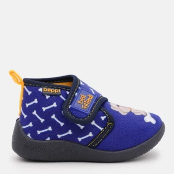 Дитячі теплі текстильні капці для хлопчика Beppi 2192572 25 Navy Blue (7000002487949)