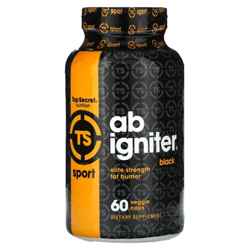 Жироспалювач Top Secret Nutrition, Ab Igniter, Black, 60 Veggie Caps (11965844)