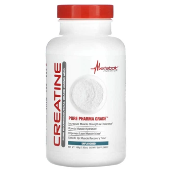 Креатин Metabolic Nutrition, Creatine, Unflavored, 3.52 oz (100 g) (11964924)