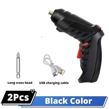 Беспроводная электрическая отвертка Clefers M8 c USB зарядкой и LED-подсветкой (5024409)