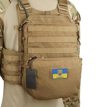 Штурмова панель Solve Кайот з системою MOLLE і відділенням для гідратора KT6005205