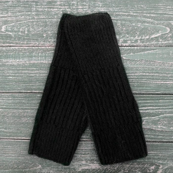 Митенки (перчатки) женские зимние ODYSSEY ангоровые One Size Черный 4287