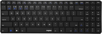 Беспроводная клавиатура Rapoo E9100M Wireless Black (UKR)