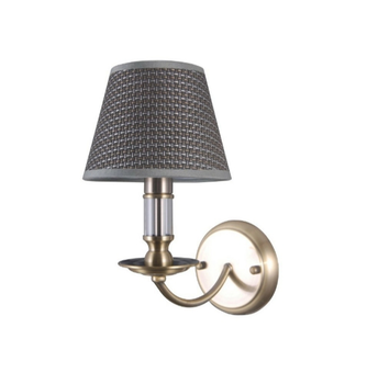Бра Italux WL-43272-1 Zanobi E14 1x40W IP20 Bronze (064351)