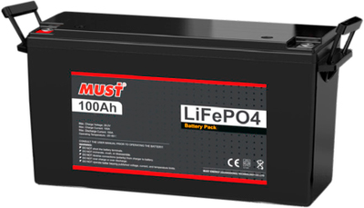 Аккумуляторная батарея Must 25.6V 100Ah LiFePO4 (YT32866)