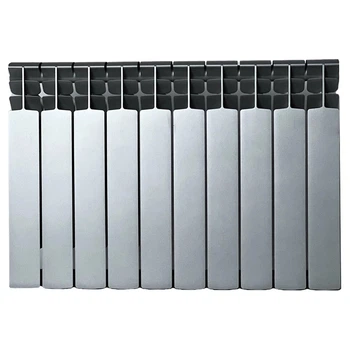 Радіатор біметалевий ASG 100/500 Silver (збірка по 10 секцій)