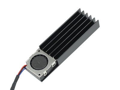 Радиатор активного охлаждения алюминиевый Jonsbo Для M2 SSD до 2280 Черный (1009-945-00)