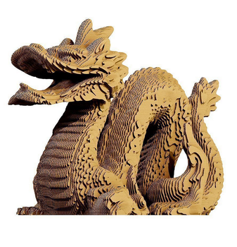 Картонный 3D пазл-конструктор Cartonic 3D Puzzle Dragon