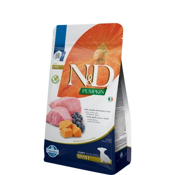 Cухий корм для цуценят Farmina N&D Grain Free Mini Puppy 800 г - ягня та чорниця