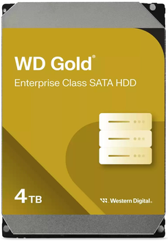 Dysk twardy Western Digital Gold Enterprise Class 4TB 7200rpm 256MB 3.5" SATAIII (WD4004FRYZ)