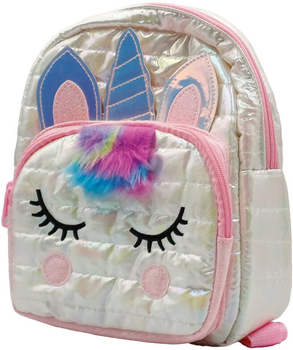 Plecak Toys Inn Puffy Unicorn biały 20 x 26 x 8 cm (5901583298738)